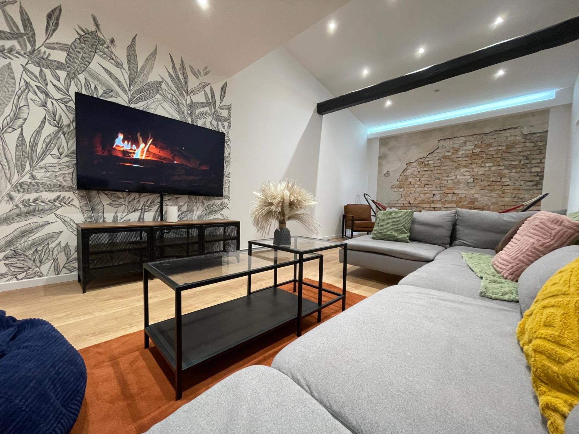 Les 3 Suites - 6 Personnes - 3 Chambres Avec Sdb Privatives Lens Exterior photo
