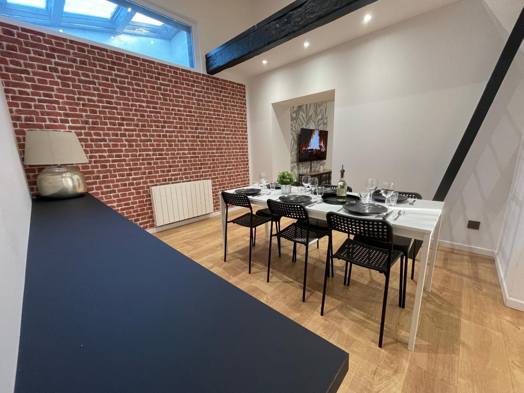 Les 3 Suites - 6 Personnes - 3 Chambres Avec Sdb Privatives Lens Exterior photo